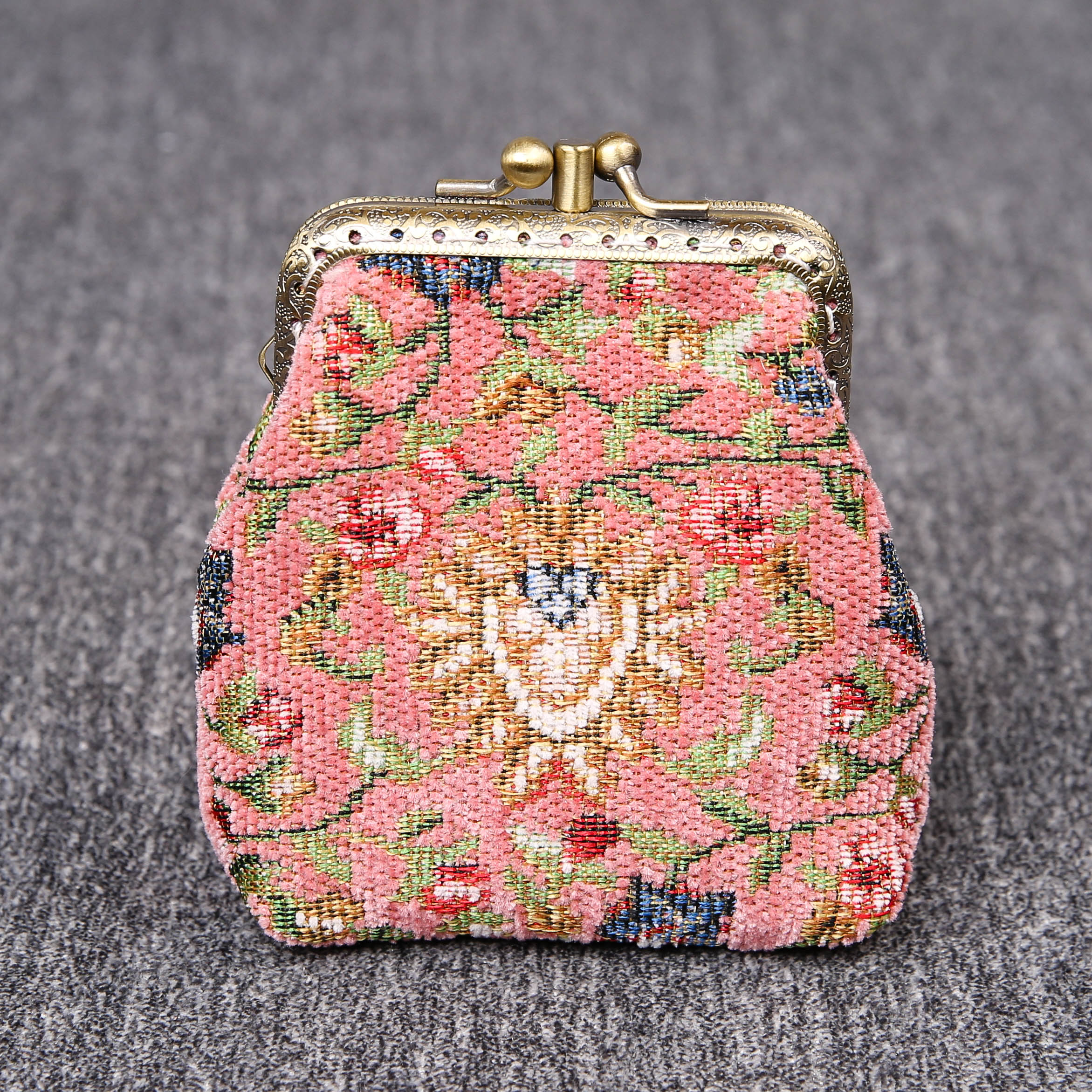 Small Change Purse Real Leather Lovely Female Coin Bag Double Zipper New Coin  Purse Pink Mini Foreign Trade Change Bag Coin Purse Wallet From Flower_bud,  $13.57 | DHgate.Com